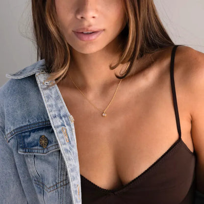 Collier Perle de Naissance avec Message Secret - L’Amour Caché dans une Boîte