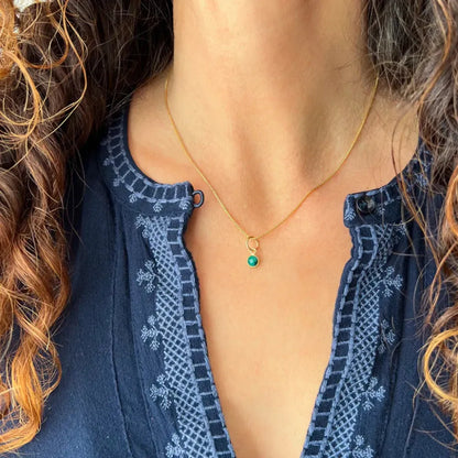 Collier Perle de Naissance avec Message Secret - L’Amour Caché dans une Boîte