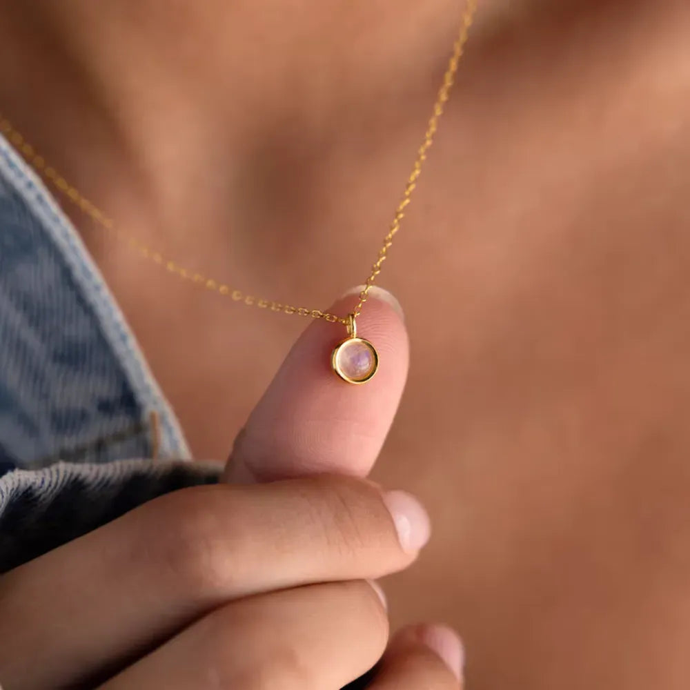 Collier Perle de Naissance avec Message Secret - L’Amour Caché dans une Boîte
